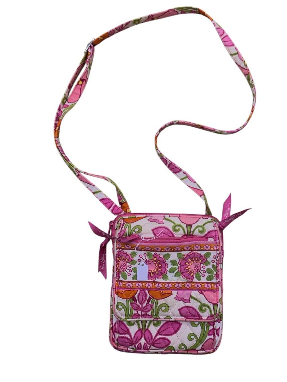 Vera Bradley Black Leather Crossbody